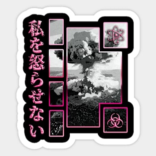 Nuke Explosion | Atomic Bomb | Oppenheimer | Nuclear Bomb Sticker